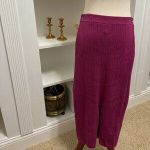 Free people Magenta Midi skirt